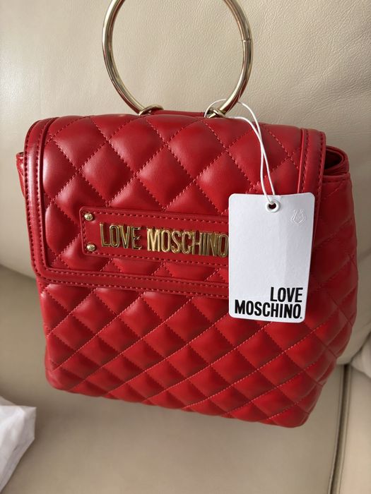 Love Moschino geanta piele naturala