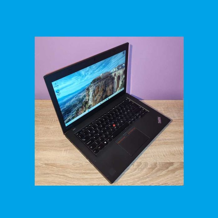 Laptop Lenovo Thinkpad T460 i5 2.80GHz 16GB/512GB tast. ilum 2 baterii