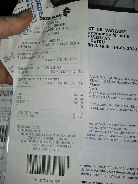 cadă MISS FREE STAND 1700 X 800 X 710 mm