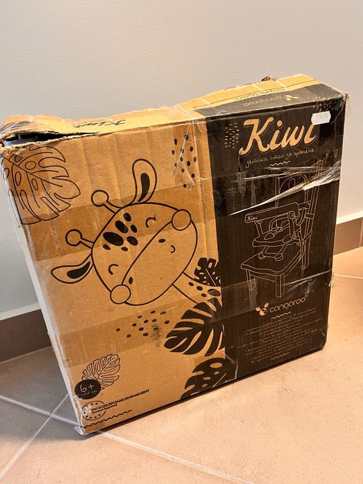 Детско столче за хранене Cangaroo Kiwi 123 с повдигащ механизъм