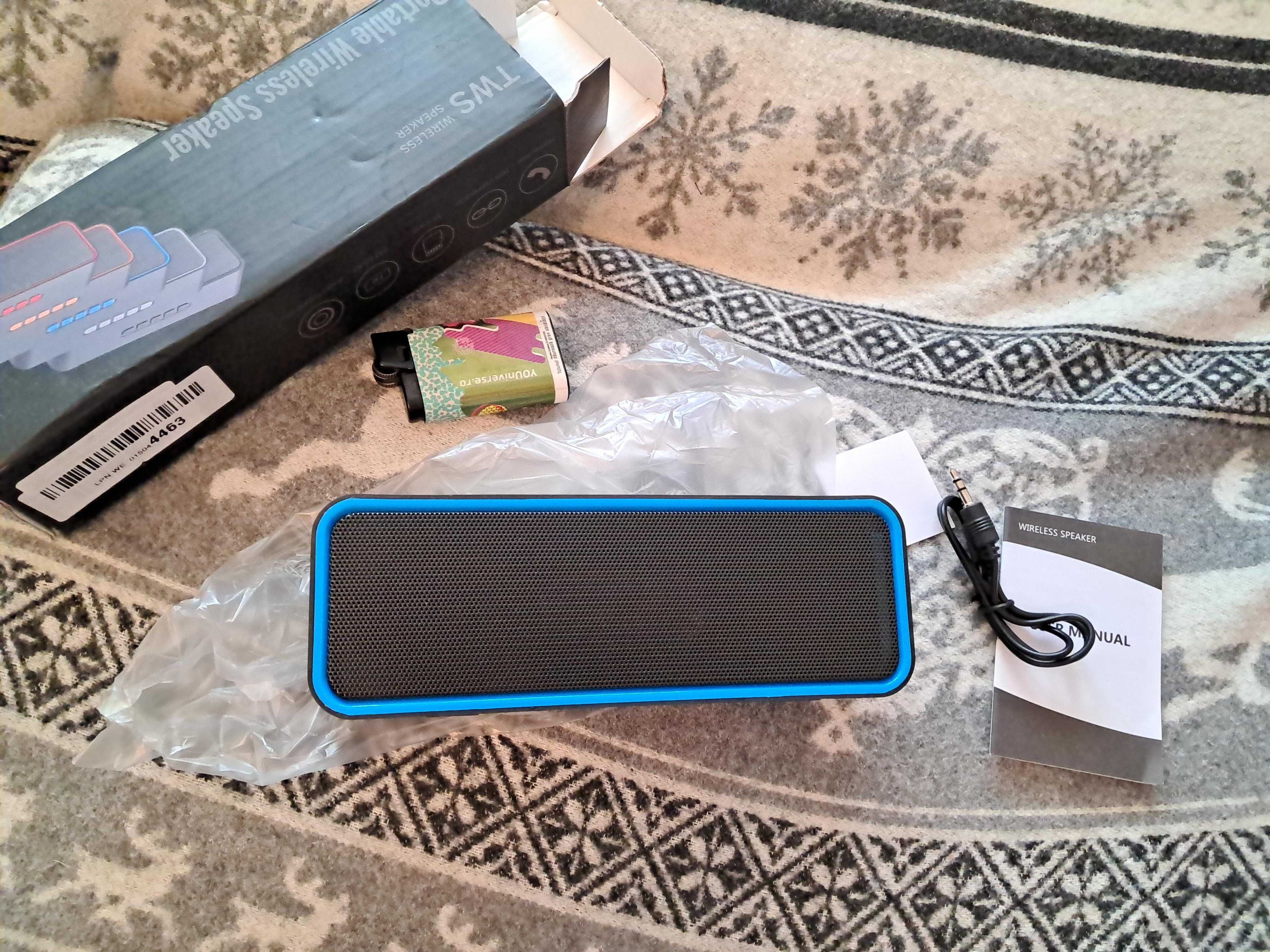 boxa wireless bluetooth portabila