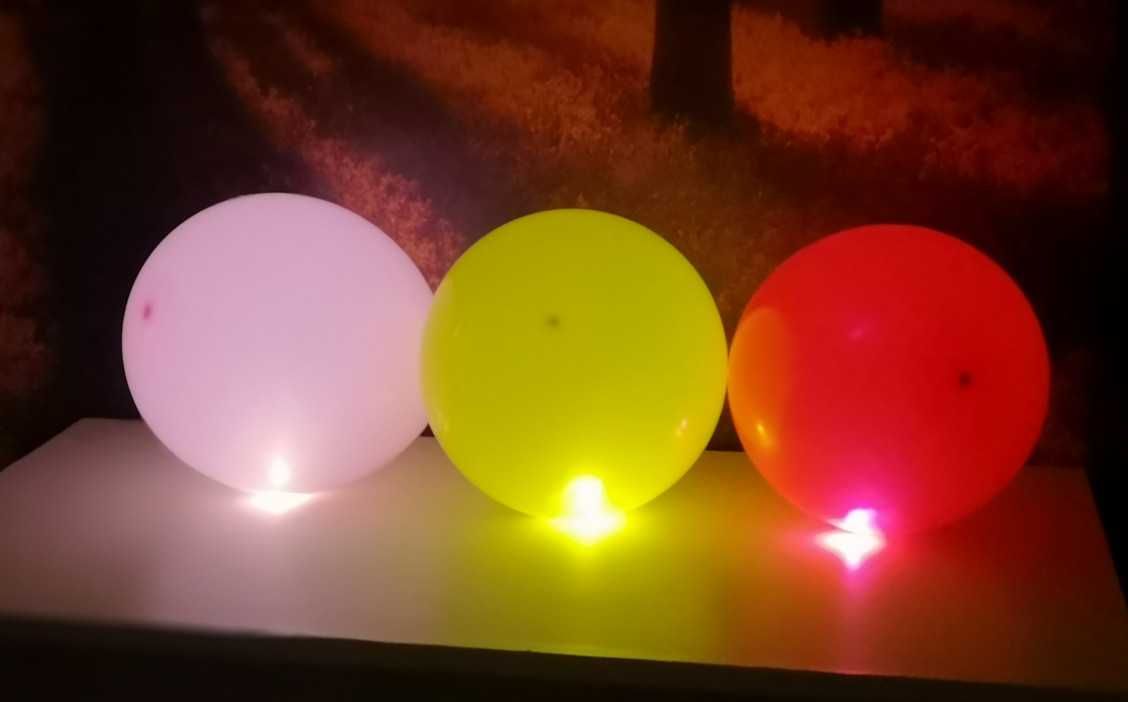 Set 5 baloane cu LED