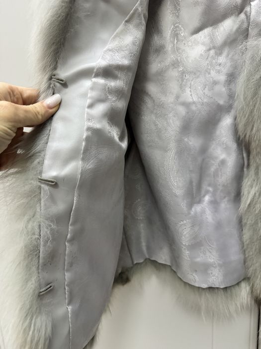 Blana naturala gri S