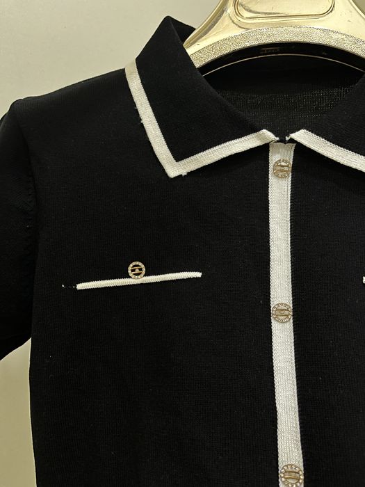 Блузка женская вязаная на учебу, в офис, в школу