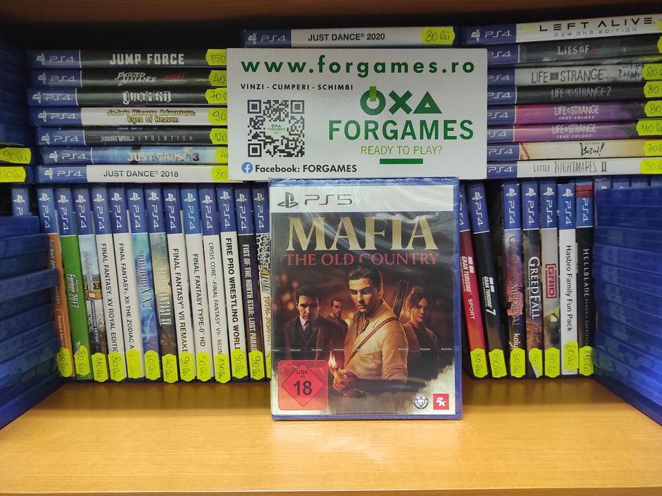 Mafia The Old Country PS5 sigilat Forgames.ro