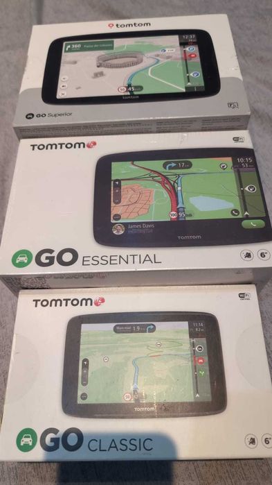 Sistem de navigatie TomTom Go Classic 6, Go Esential 6 si Go Superior