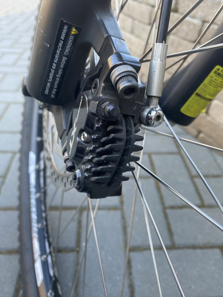 Frana shimano XT 4 pistoane fata + spate