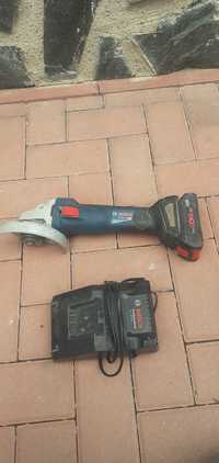 Polizor unghiular bosch 18 v