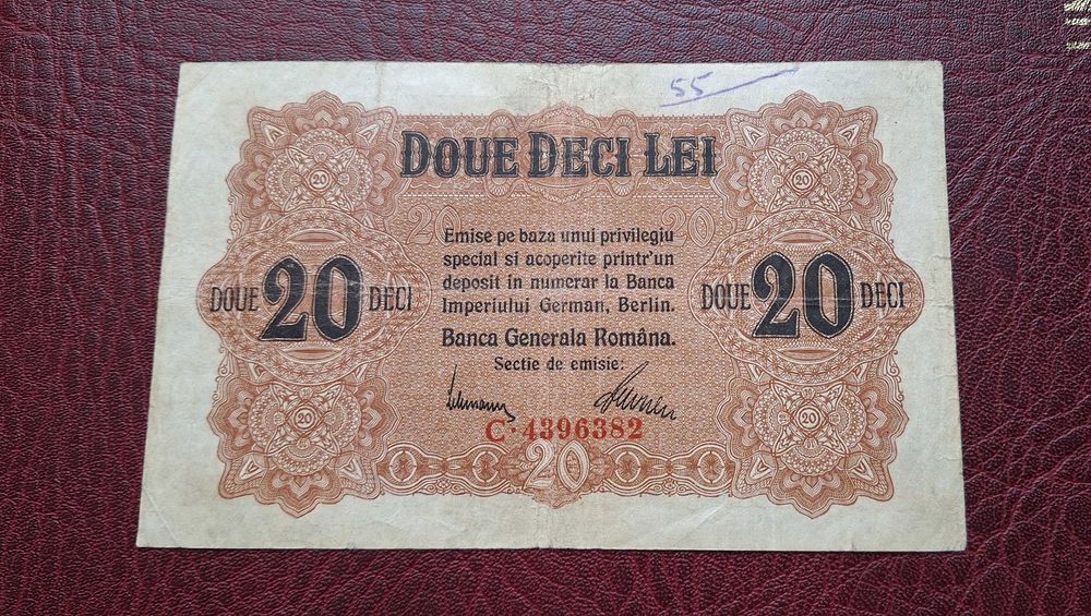 Bancnote Romania 1915-1920 rare
