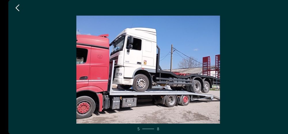 Daf cf xf 85 460cai transport camioane tractoare buldo-excavat remorci