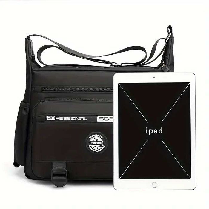 Всекидневна чанта през рамо черна