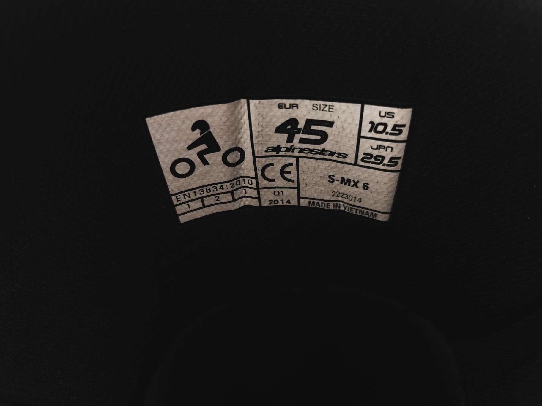 Ботуши Alpinestars SMX-6 44 и 45 номер