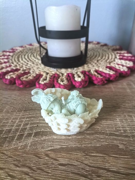 Mărturii de botez elegante – lumânări handmade personalizate