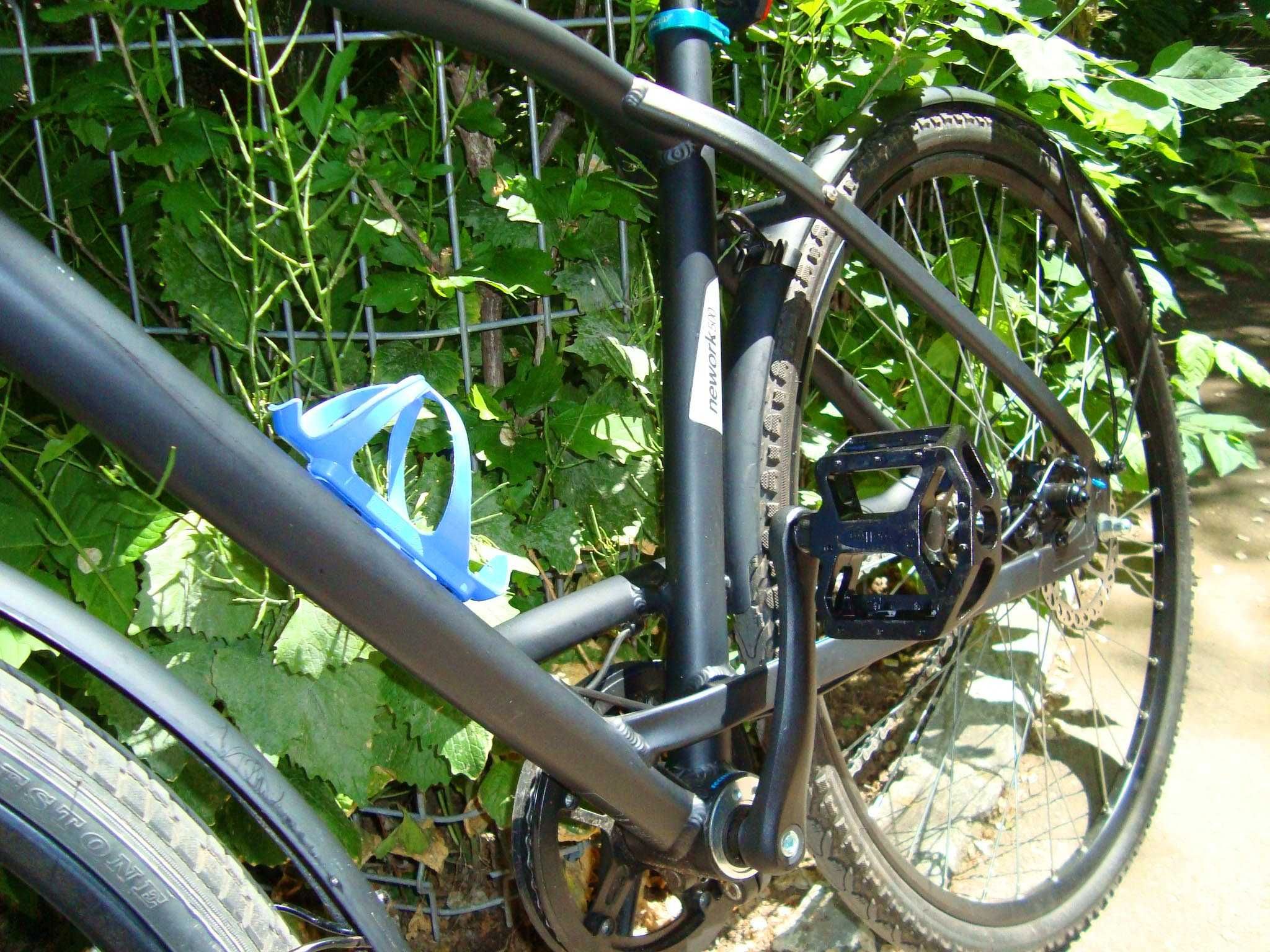 Bicicleta de oras Btwin Network 700 city bike, cu 3 viteze in butuc