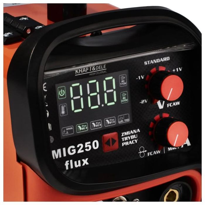 Aparat de sudura 250A - MIG / MMA / LIFT TIG 3in1 , Kraft&Dele KD1875