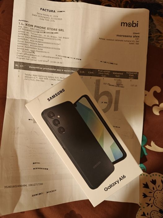 Samsung A16 sigilat garanție 4/128