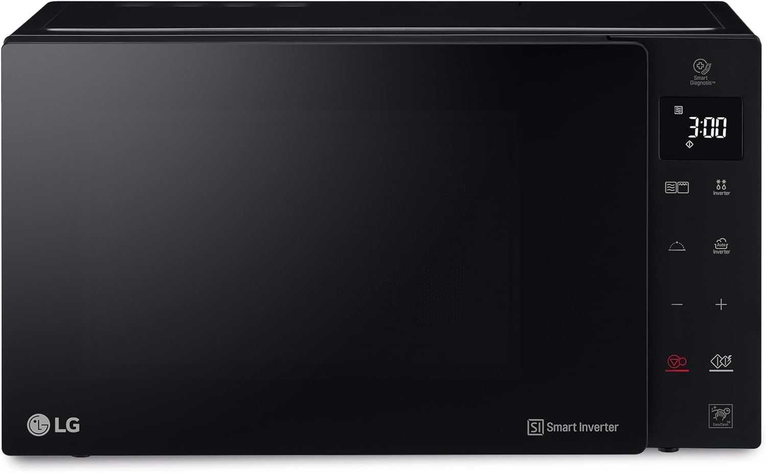 Инверторна микровълнова фурна LG Smart 25L (MH6535GDS) Черна