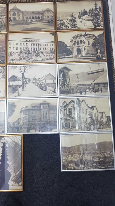 Colectie de poze vechi inramate cu imagini din Petrosani  Valea Jiului