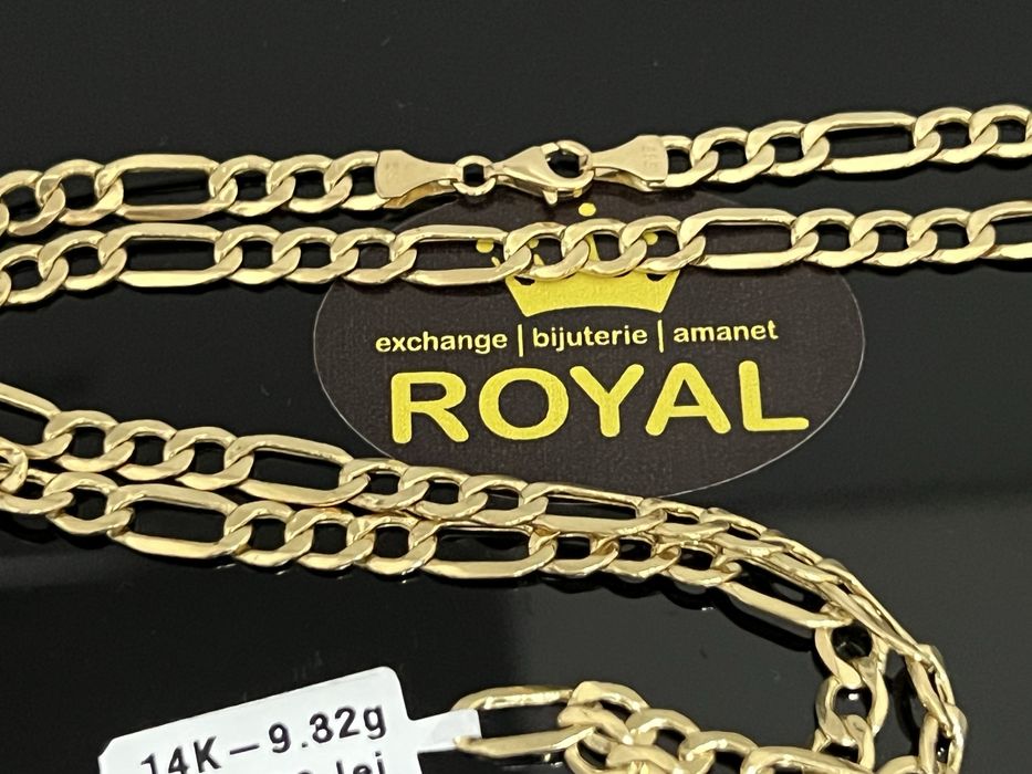 Bijuteria Royal CB : Lant aur 14k 9,32 grame