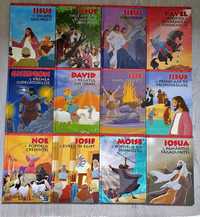 Set 12 carti Biblia Ilustrata Pentru Copii  ed Litera an 2011