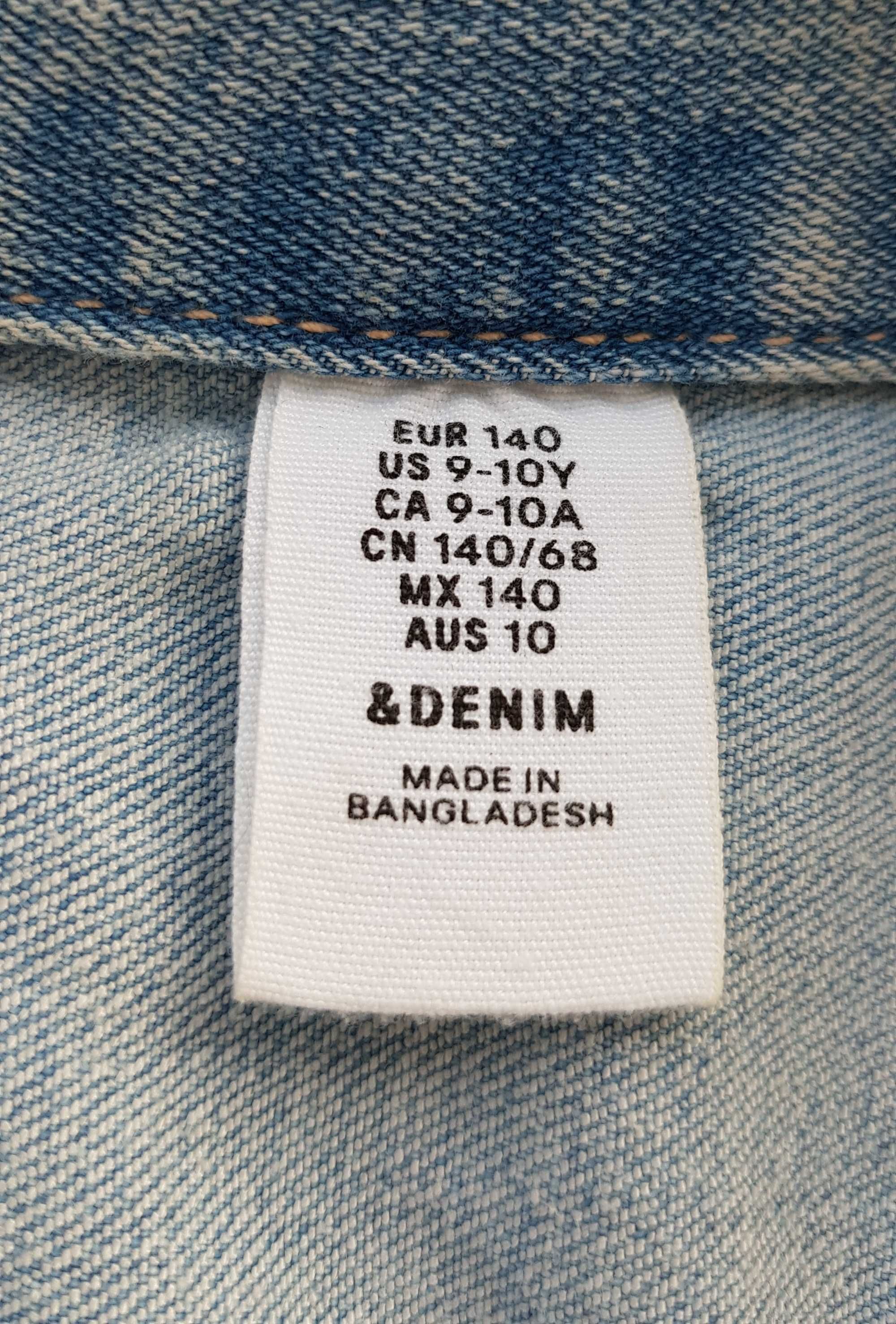 Дънково яке H&M и къси дънкови панталони 9-10 години