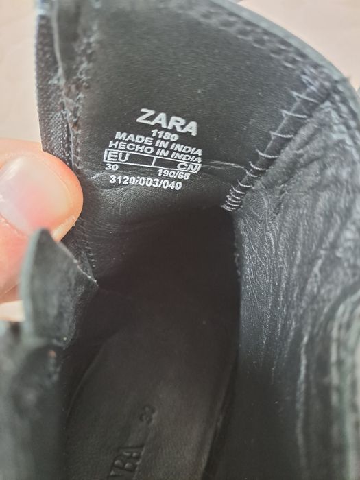 Botine piele Zara