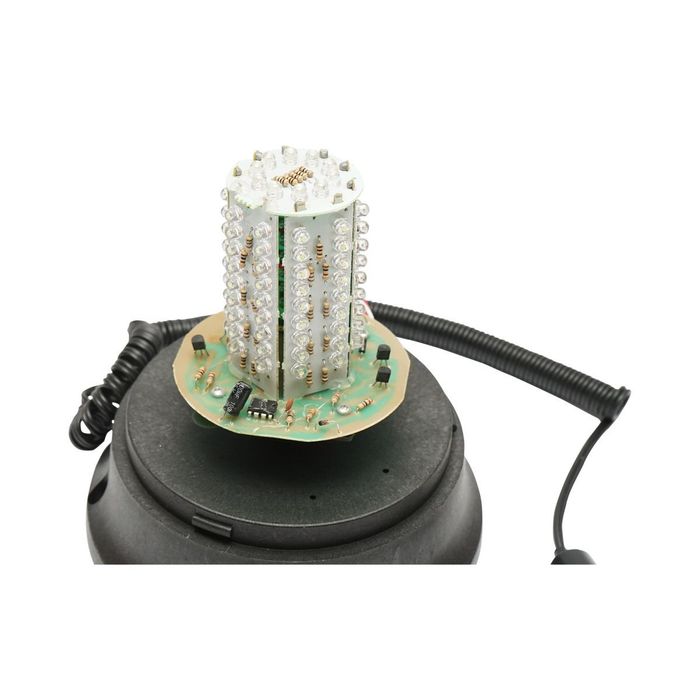 Girofar LED 24V cu talpa magnetica si alimentare la bricheta