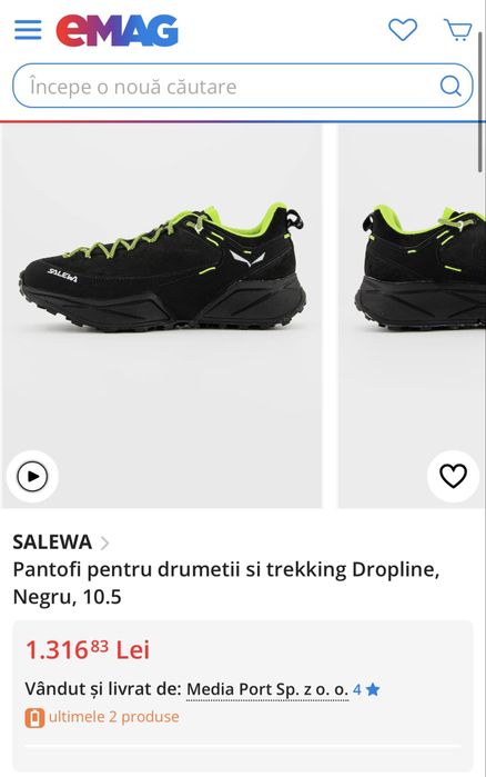 Adidasi munte Salewa Dropline