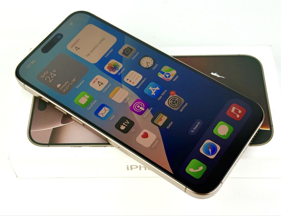 КАТО НОВ! Apple iPhone 16 Pro 128GB Desert Гаранция!