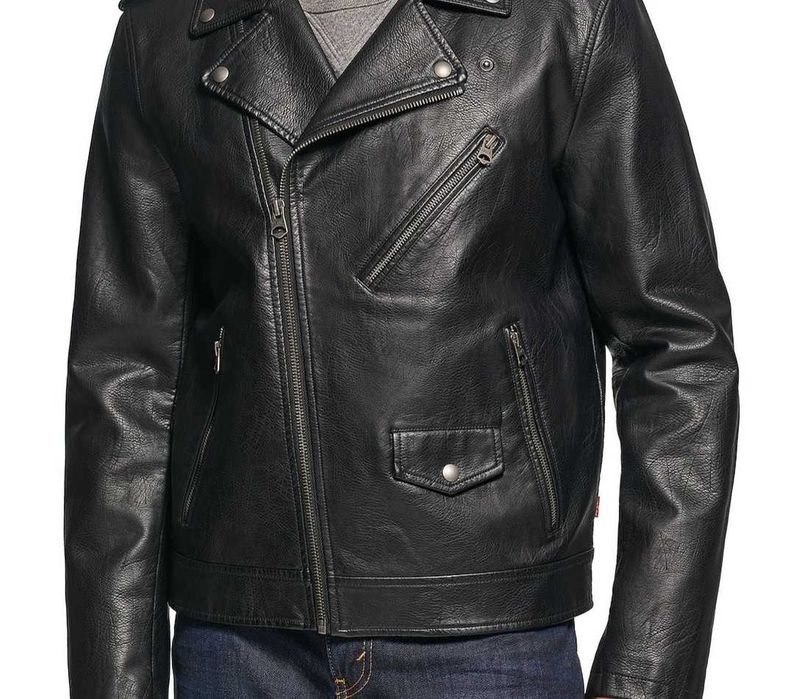 Мъжко яке , естествена кожа 
 LEATHER Jacket , размер L-XL