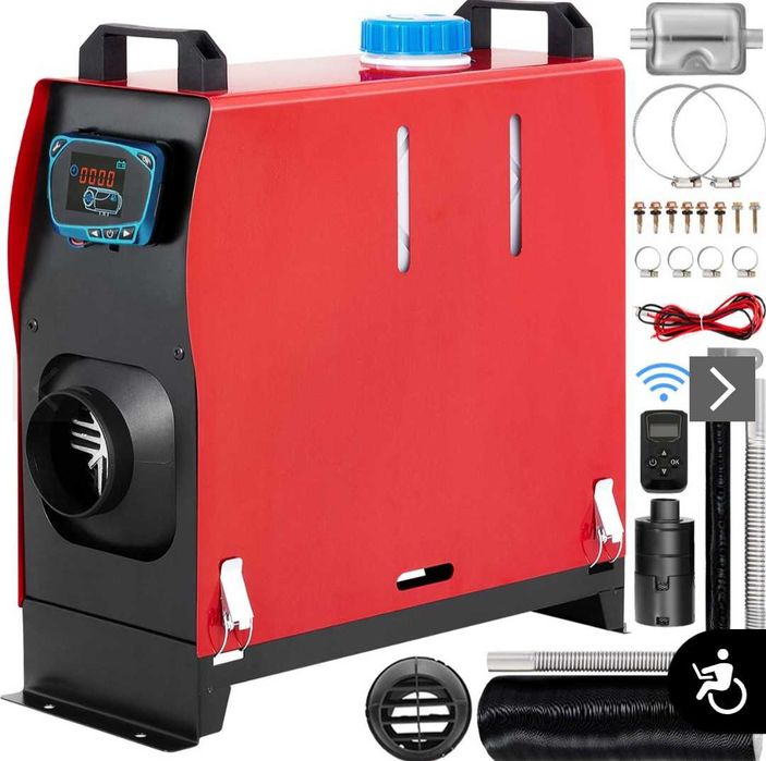 Мобилна суха дизелова печка 8KW