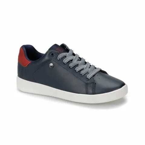 %ПРОМО% POLO® № 38 – Дамски кожени кецове "WHITE & BLUE" нови с кутия