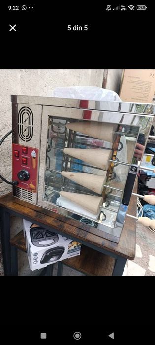 Aparat electric kurtos nou cu 8 forme inclus