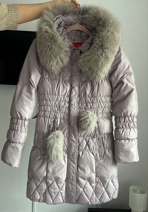 Geaca blana de vulpe marimea S