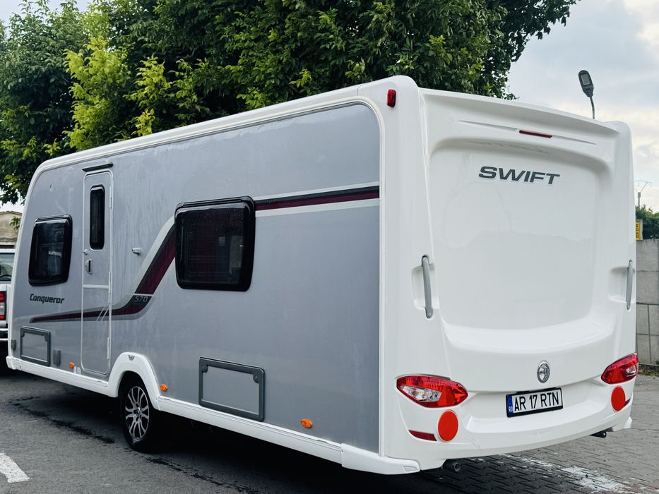 Vând sau Schimb Rulota SWIFT CONQUEROR 570 An 2011 Înmatriculata in Ro