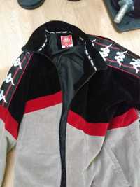 Geaca Kappa Authentic Cabrini Track Jacket Black/Red/Grey