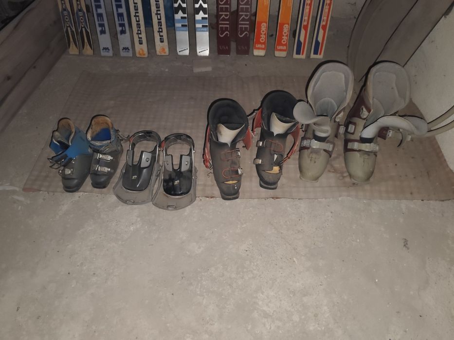 Сноуборд и Ски различни видове.