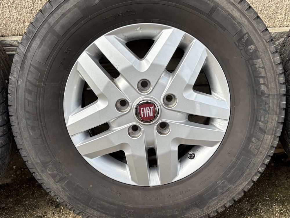 Оригинални джанти Fiat Ducato 16" 5х130 + гуми 225/75/16 Michelin