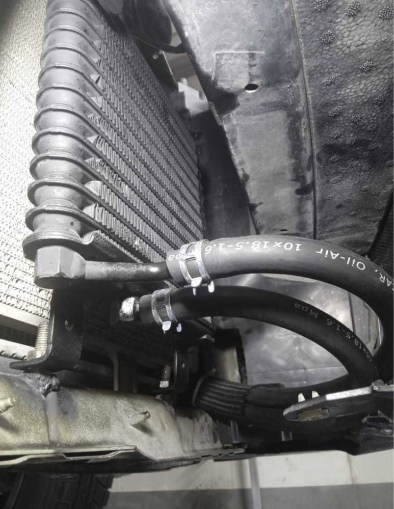 Дополнительная установка радиаторов охлаждение на АКПП на любое авто