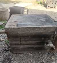 Печь бак для бани нержавейка  корыта поддон ворота дрова стройматериал
