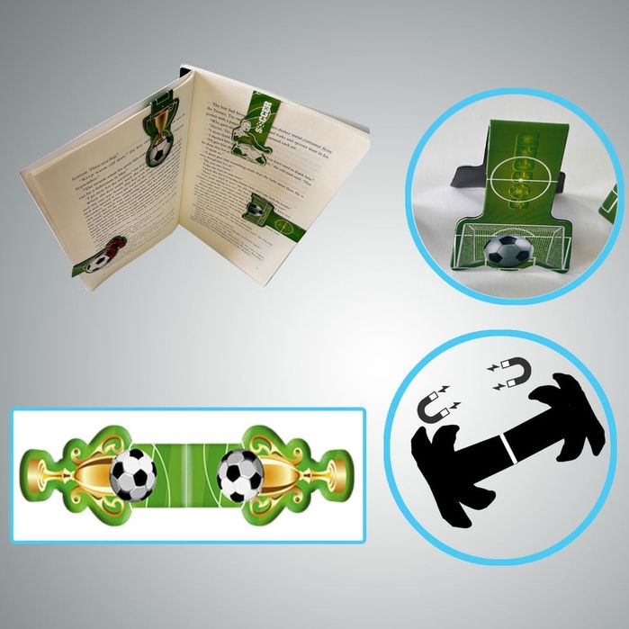 Semne de carte magnetice fotbal set 10 buc