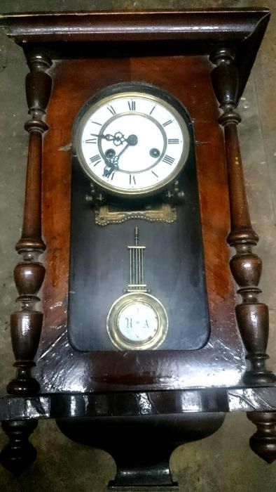 Часы настенные старинные франция 19 век