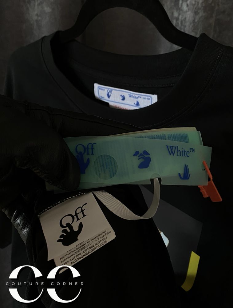 Tricou OFF-White • Calitate TOP • Diagonal Arrow Caravaggio