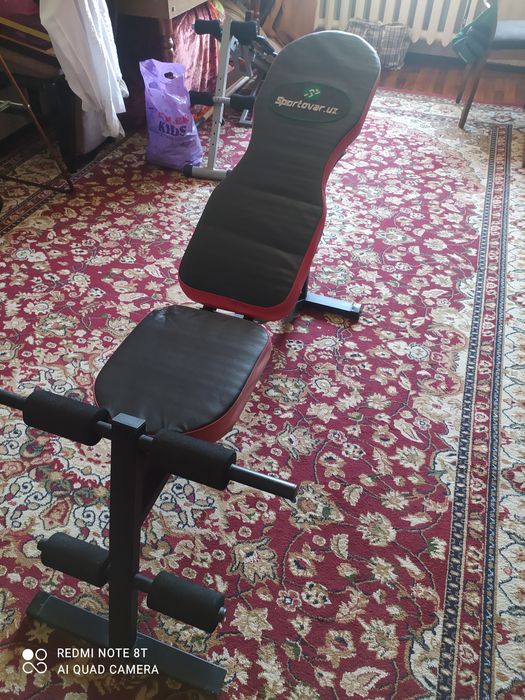 Лежак для пресса и под штангу