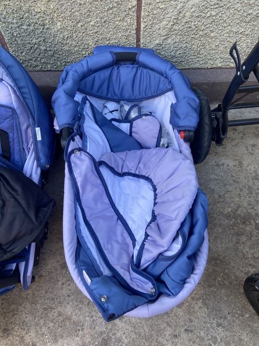 Carucior modular 3 in 1 Coccolle Dimona Albastru