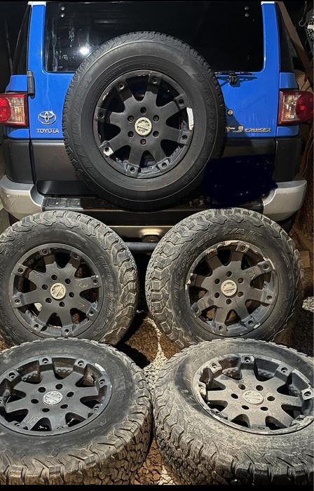 Диски 265/70/R17 Prado, FJ, 4runner, 5 штук.