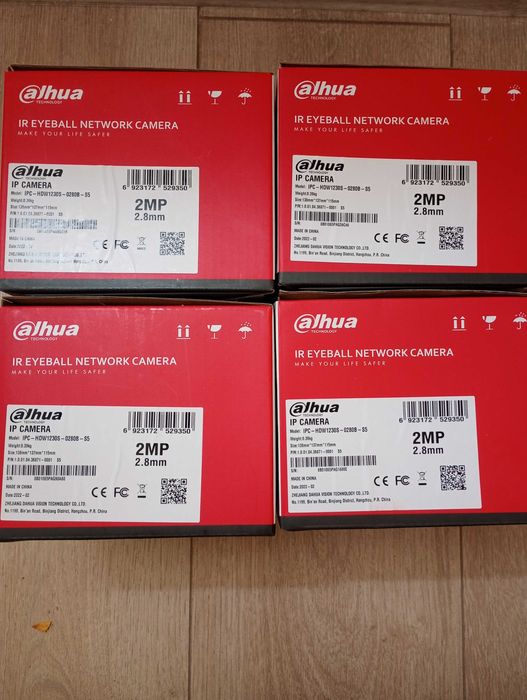 Dahua POE NVR +4 POE camera DAHUA +HDD 1 TB