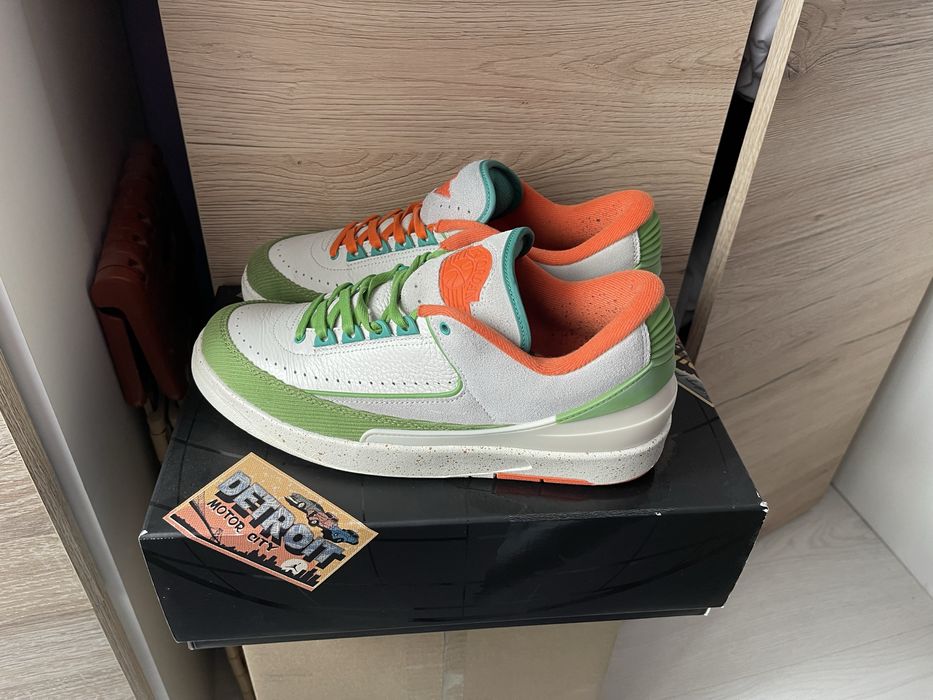 Nike Air Jordan 2 Retro Low TITAN Kobe LeBron NBA Court Federer Adidas