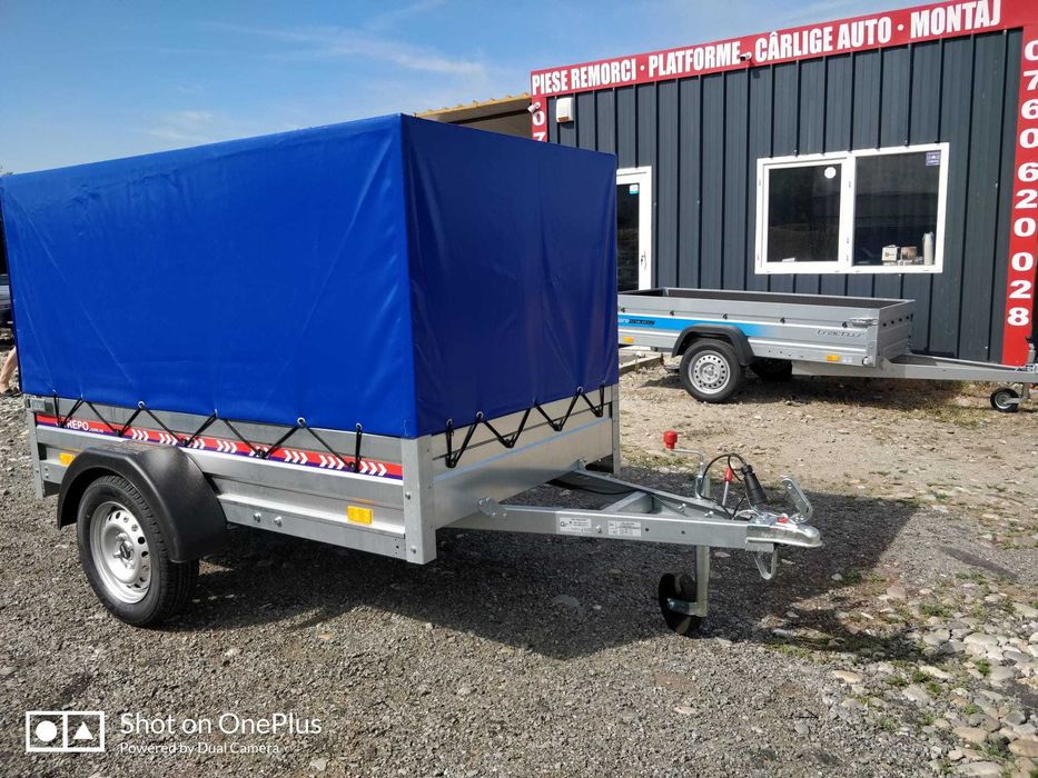 Remorca 750 kg Repo 205x115x115 cm cu Prelata