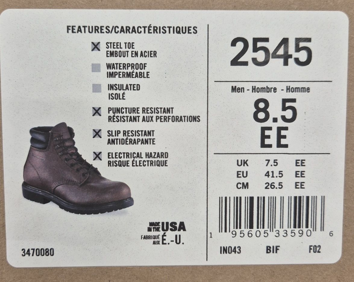 Спецобувь Red Wing